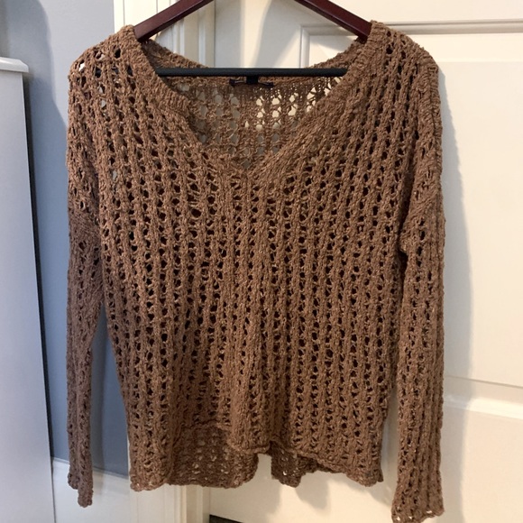 Brown American Eagle sweater size small - Picture 1 of 2